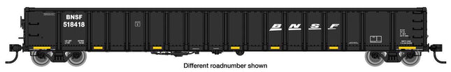 WalthersMainline 910-6435 | 68' Railgon Gondola - Ready To Run - BNSF #518550 | HO Scale
