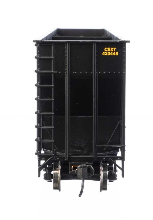 WalthersMainline 910-6758 | 73'3" Greenville 7,000 Cubic Foot Wood Chip Hopper - Ready to Run - CSX #433448 | HO Scale