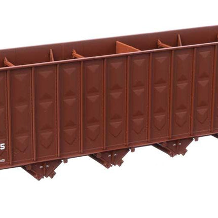 WalthersMainline 910-6787 | 73'3" Greenville 7,000 Cubic Foot Wood Chip Hopper - Ready to Run - Union Pacific(R) Missouri Pacific(TM) #592055 | HO Scale