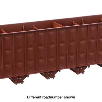 WalthersMainline 910-6787 | 73'3" Greenville 7,000 Cubic Foot Wood Chip Hopper - Ready to Run - Union Pacific(R) Missouri Pacific(TM) #592055 | HO Scale