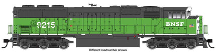 WalthersMainline 910-10316 | EMD SD60M with 3-Piece Windshield - Standard DC - Burlington Northern Santa Fe #9238 | HO Scale