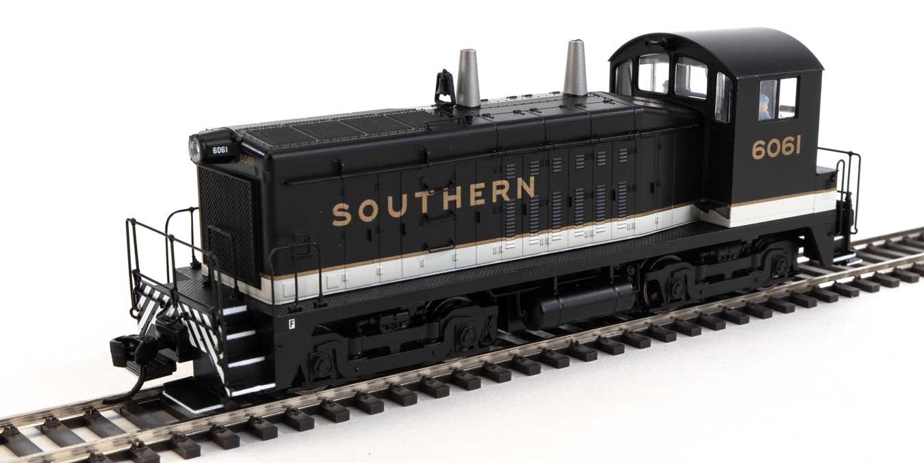 WalthersMainline 910-20676 | EMD SW7 - ESU Sound & DCC - Southern Railway #6061 (Phase I; Tuxedo: black, white, dulux) | HO Scale