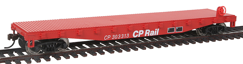 WalthersTrainline 931-1460 | Flatcar - Ready to Run - Canadian Pacific | HO Scale