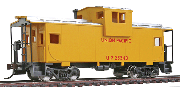 WalthersTrainline 931-1502 | Wide-Vision Caboose - Ready to Run - Union Pacific(R) | HO Scale