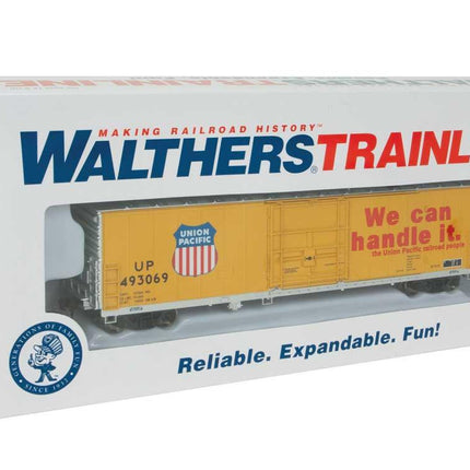 WalthersTrainline 931-1805 | 40' Insulated Boxcar - Ready to Run - Union Pacific(R) #493069 | HO Scale