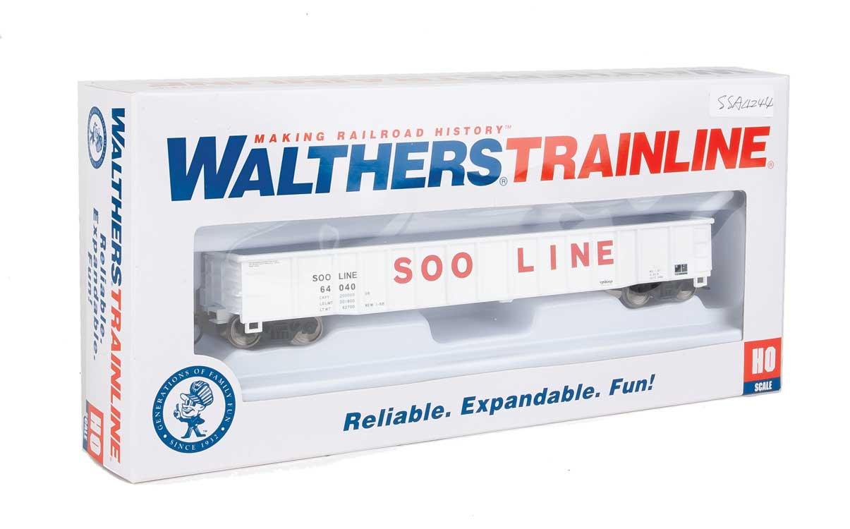 WalthersTrainline 931-1865 | Gondola - Ready to Run - Soo Line #64040 | HO Scale