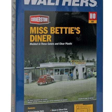 Walthers Cornerstone 933-2909 | Miss Bettie's Diner | HO Scale