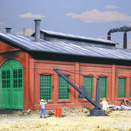 Walthers Cornerstone 933-3007 | 2-Stall Enginehouse Kit | HO Scale