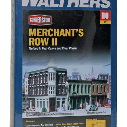 Walthers Cornerstone 933-3029 | Merchant's Row II | HO Scale