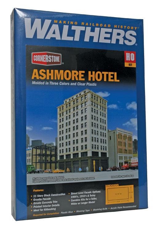 Walthers Cornerstone 933-3764 | Ashmore Hotel | HO Scale