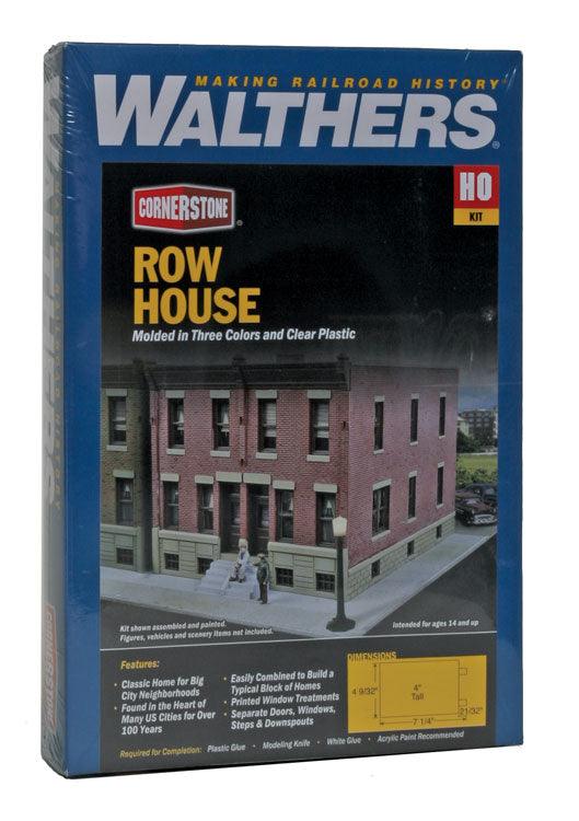 Walthers Cornerstone 933-3778 | Row House | HO Scale