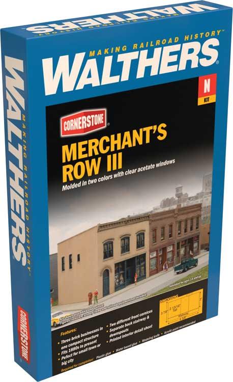 Walthers Cornerstone 933-3851 | Merchant's Row III | N Scale