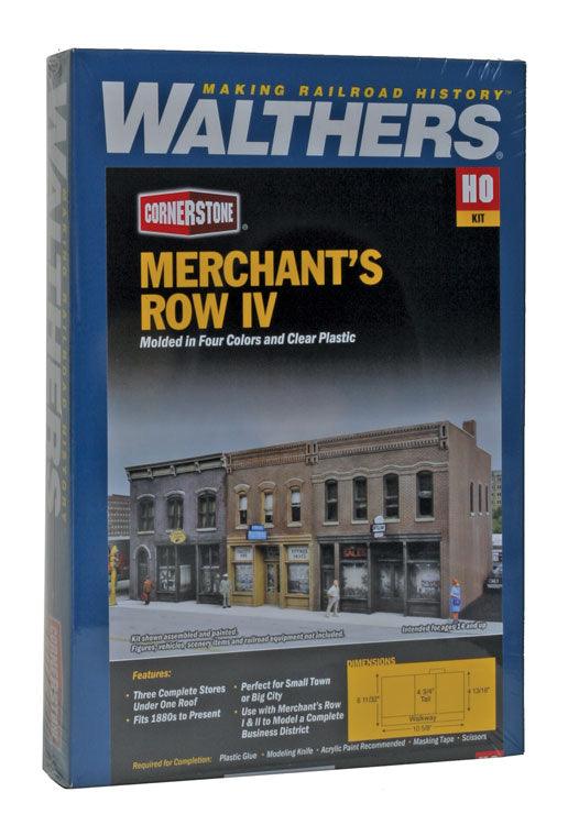 Walthers Cornerstone 933-4040 | Merchant's Row IV | HO Scale