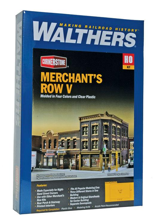 Walthers Cornerstone 933-4041 | Merchant's Row V | HO Scale