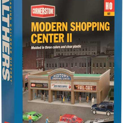 Walthers Cornerstone 933-4116 | Modern Shopping Center II | HO Scale