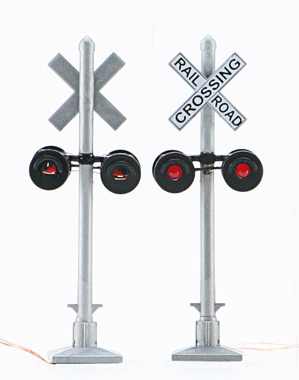 Walthers SceneMaster 949-4333 | Crossing Flashers (2) | HO Scale