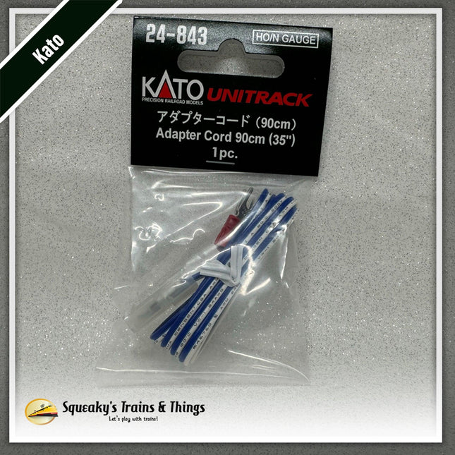 Kato 20-843 | 35" Terminal Adapter Cord (1pk) | N Scale