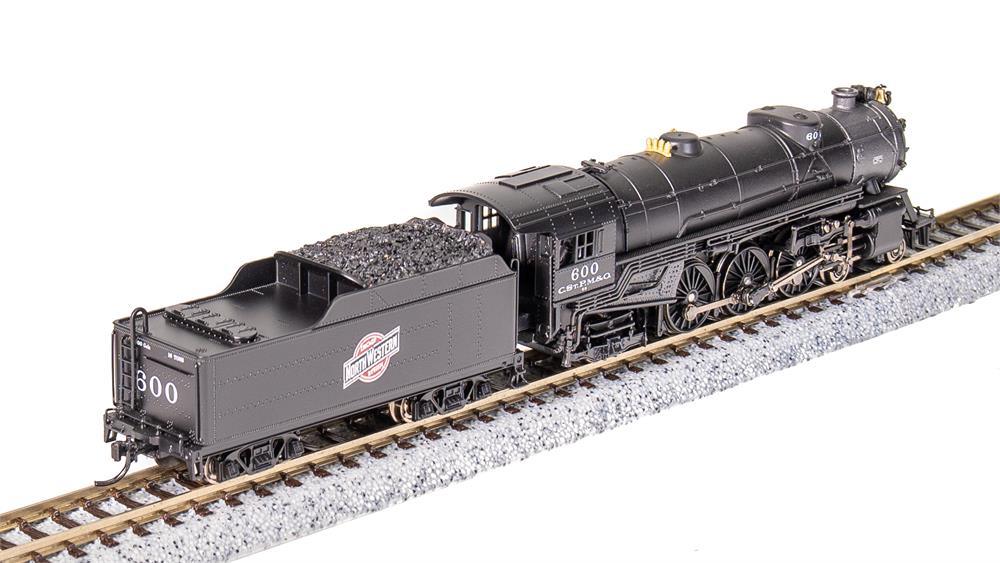 Broadway Limited 6927 | Heavy Pacific 4-6-2, C&NW 600, Paragon4 Sound/DC/DCC | N Scale