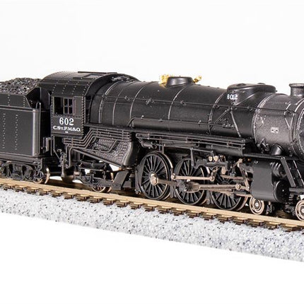 Broadway Limited 6928 | Heavy Pacific 4-6-2, C&NW 602, Paragon4 Sound/DC/DCC | N Scale