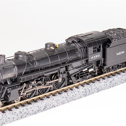 Broadway Limited 6946 | Light Pacific 4-6-2, NYC 4390, Sans Serif Lettering, Paragon4 Sound/DC/DCC | N Scale
