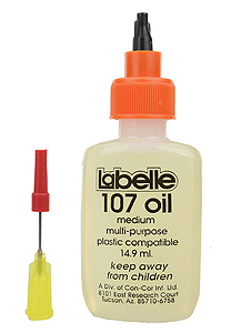 Labelle 107 | Plastic-Compatible Motor Oil - 1/2oz 14.8mL | HO & Large Scale
