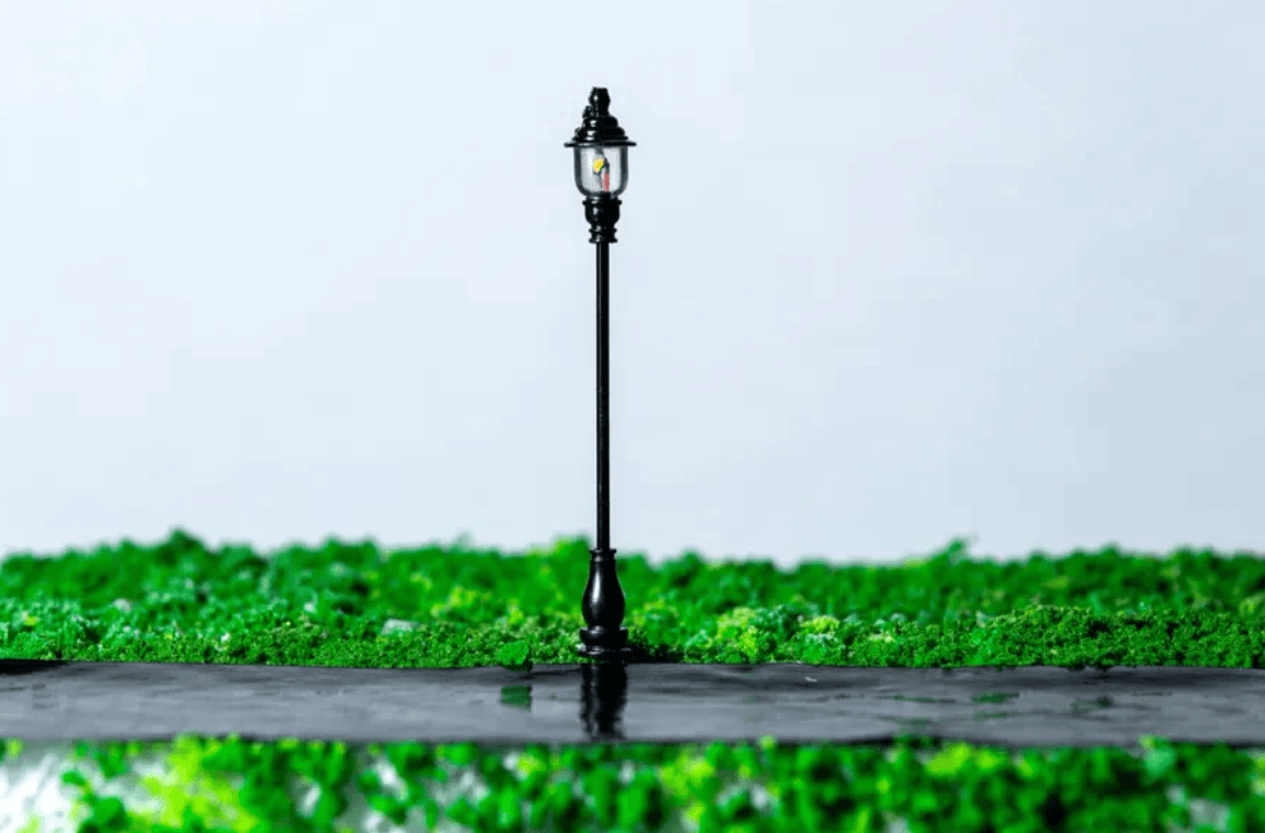 Rock Island Hobby 012106 | Street Lights (3) - Lamp Post | HO Scale
