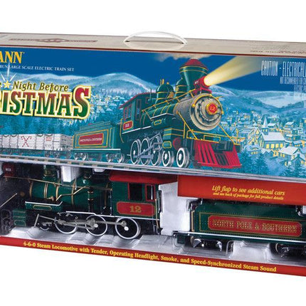 Bachmann 90037 | The Night Before Christmas Train Set | G Scale