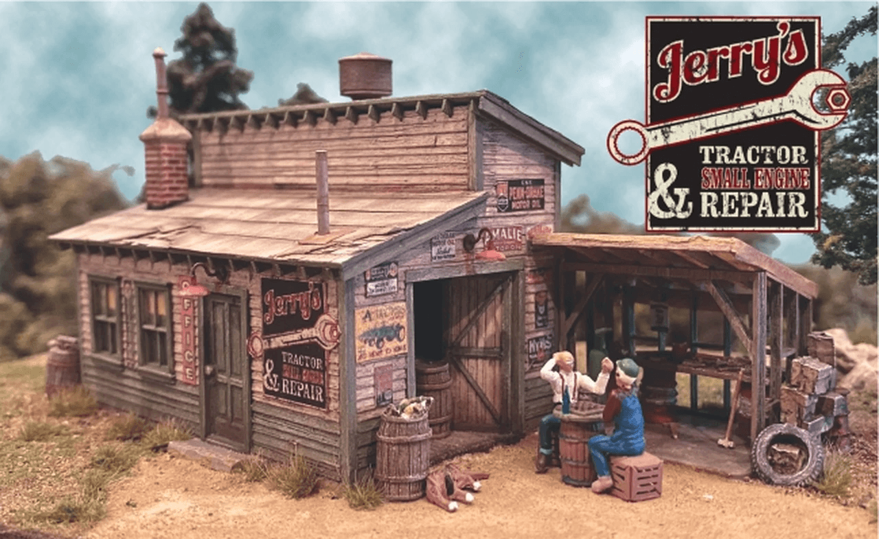 Bar Mills 252 | Jerry's Small Engine Repair Kit | HO Scale