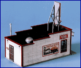 Blair Line 190 | Fred & Red's Cafe - Laser Cut Kit | HO Scale