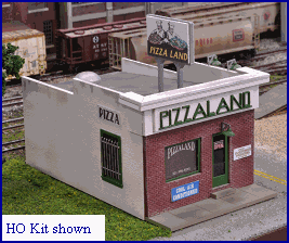 Blair Line 196 | Pizzaland - Laser Cut Kit | HO Scale