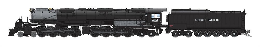 Broadway Limited 7237 | UP Big Boy #4014, Promontory Excursion, Glossy Finish, Challenger Excursion Tender, Paragon4 Sound/DC/DCC, Smoke | N Scale