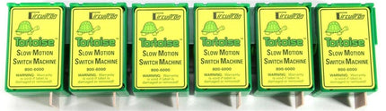 Circuitron 800-6006 | Tortoise Switch Machine Value 6 Pack | Multi Scale