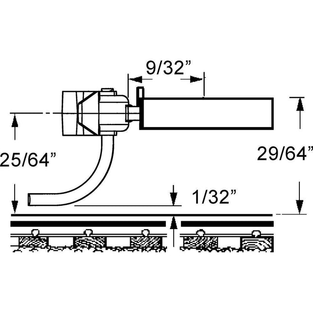 Kadee 148 | 140-Series Whisker® Metal Couplers with Gearboxes - Universal - Medium (9/32") Centerset Shank | HO Scale