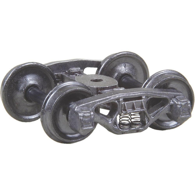 Kadee 500 | Bettendorf 50-ton Trucks with 33" Smooth Back Wheels - Metal Fully Sprung | HO Scale