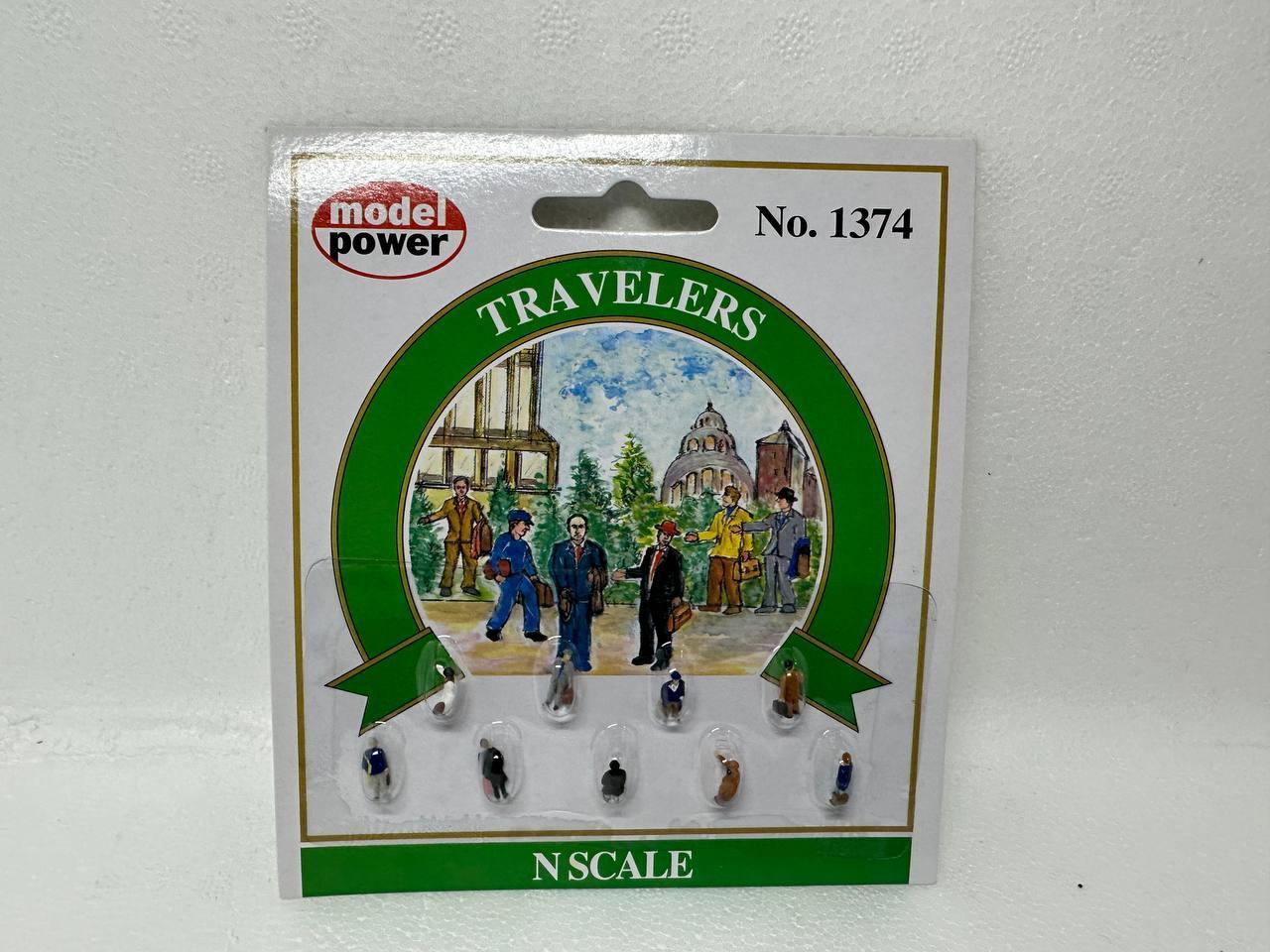 Model Power 1374 | Travelers (9) | N Scale