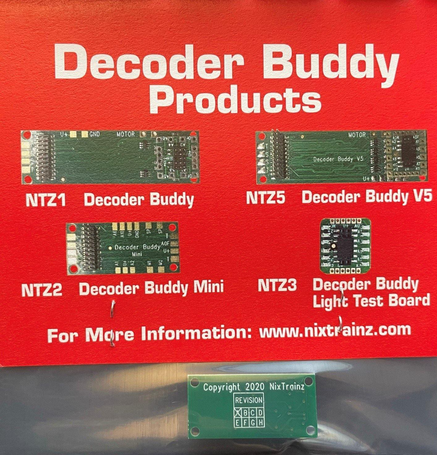 NixTrainz | Decoder Buddy Mini (2.2k Ohm Resistors Onboard)