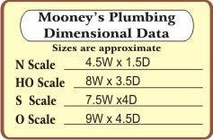 Bar Mills 822 | Mooney's Plumbing - Kit | HO Scale