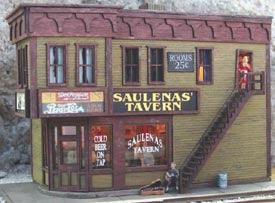 Bar Mills 932 | Saulena's Tavern - Kit | HO Scale