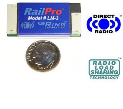Ring Engineering LM-3 | RailPro HO Scale Locomotive Module without Sound