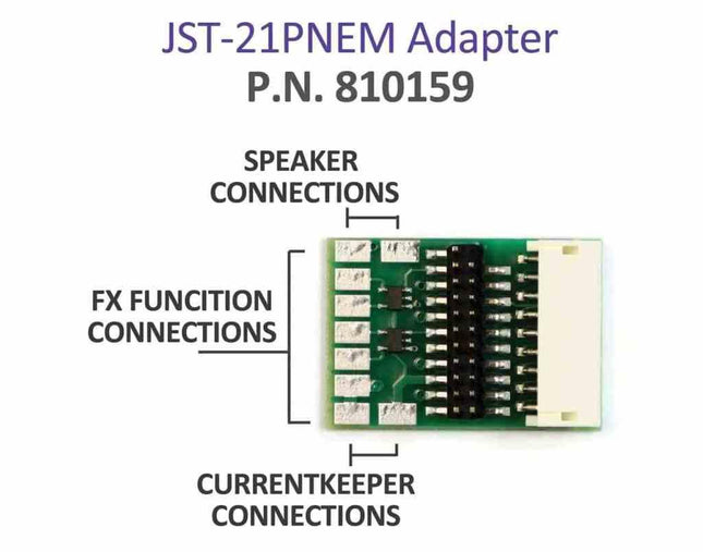 SoundTraxx 810159 | JST-21PNEM Adapter