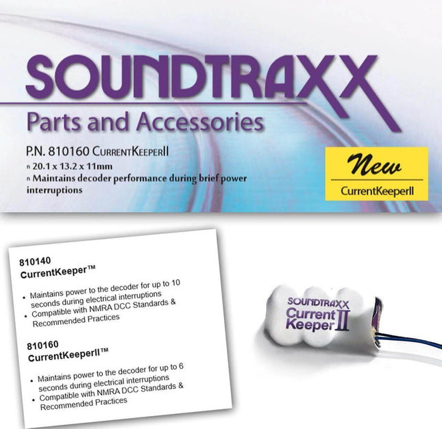 SoundTraxx 810160 | CurrentKeeperII™