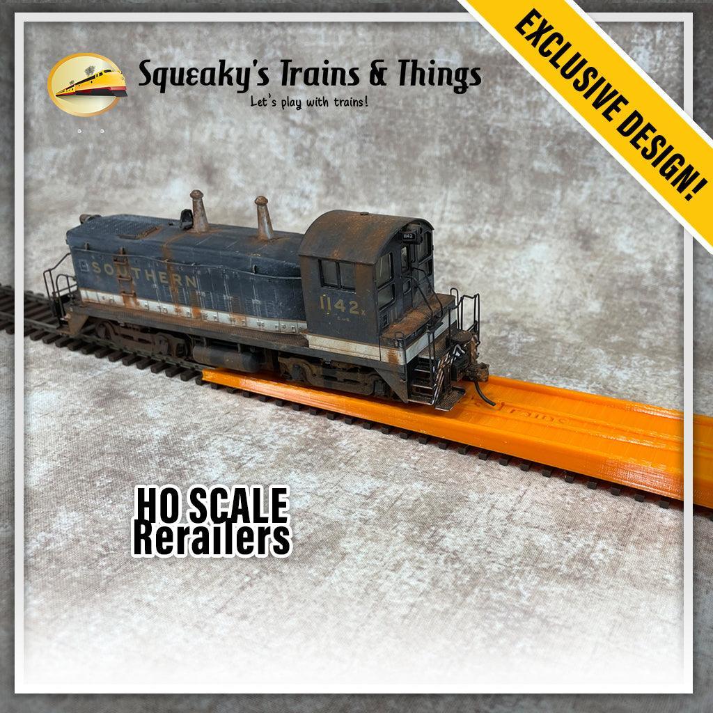 Squeaky's Trains #43 | HO Scale Rerailer | 2 Pack
