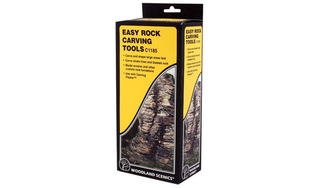 Woodland Scenics 1185 | Easy Rock Carving Tools
