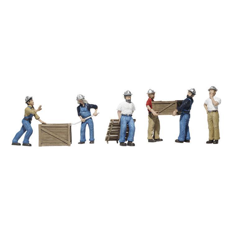 Woodland Scenics 1823 | Dock Workers | HO Scale