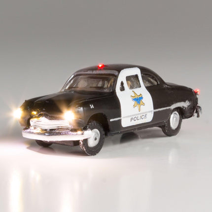 Woodland Scenics 5613 | Just Plug® Vehicles - Police Car | N Scale