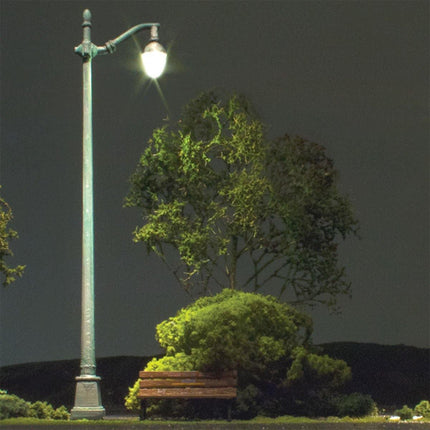 Woodland Scenics 5631 | Just Plug Lighting System - Arched Cast Iron Street Lights | HO Scale