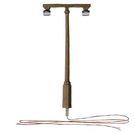 Woodland Scenics 5676 | Just Plug Lighting System - Twin Lamp | OO/HO Scale