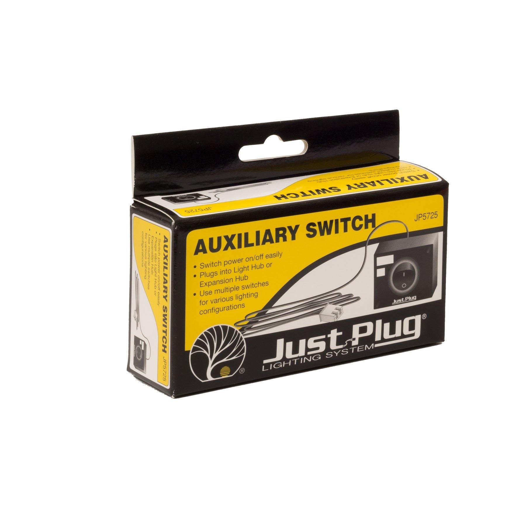 Woodland Scenics 5725 | Just Plug Lighting System - Auxiliary Switch | Multi Scale
