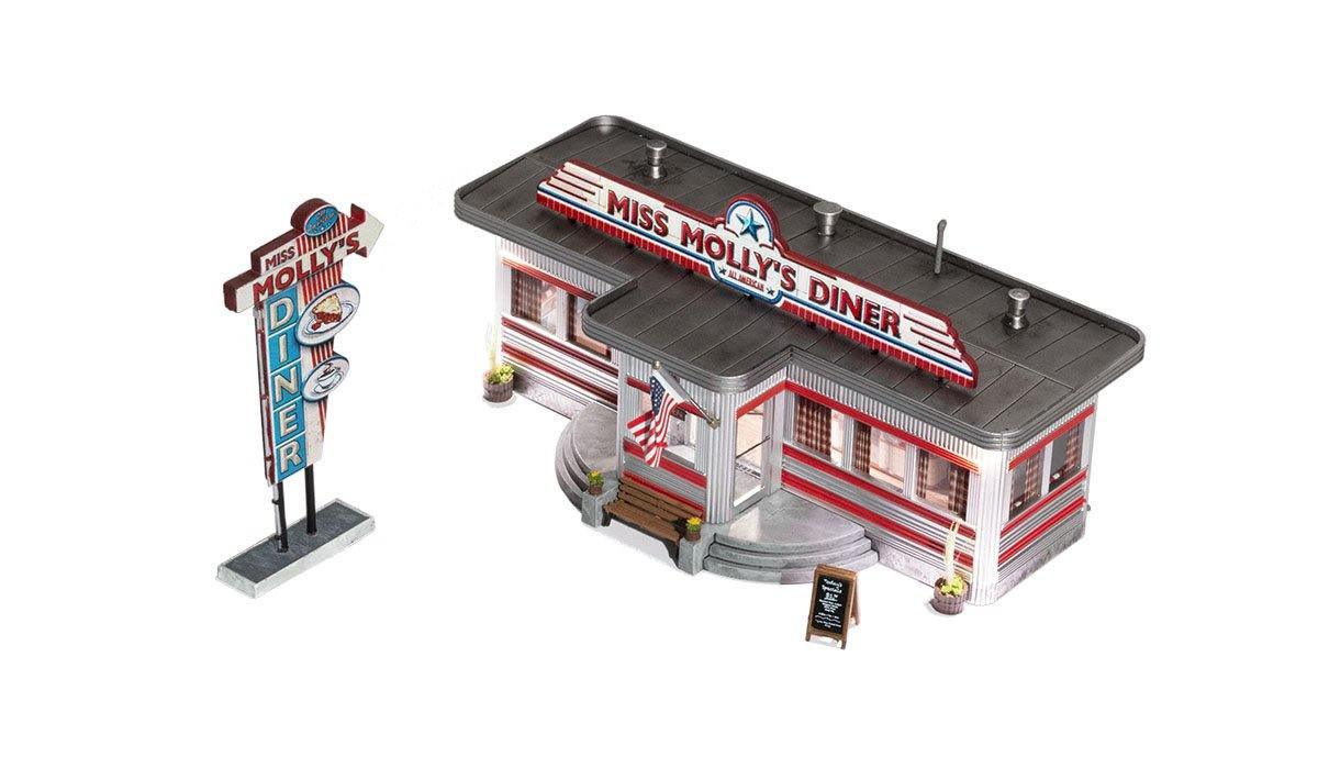 Woodland Scenics 5870 | Miss Molly's Diner | O Scale